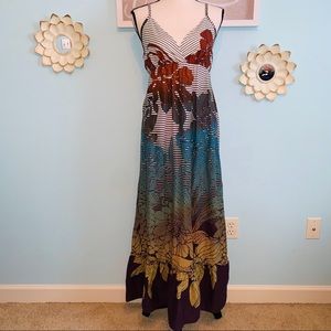 Club Z Collection Tropical Print Sundress